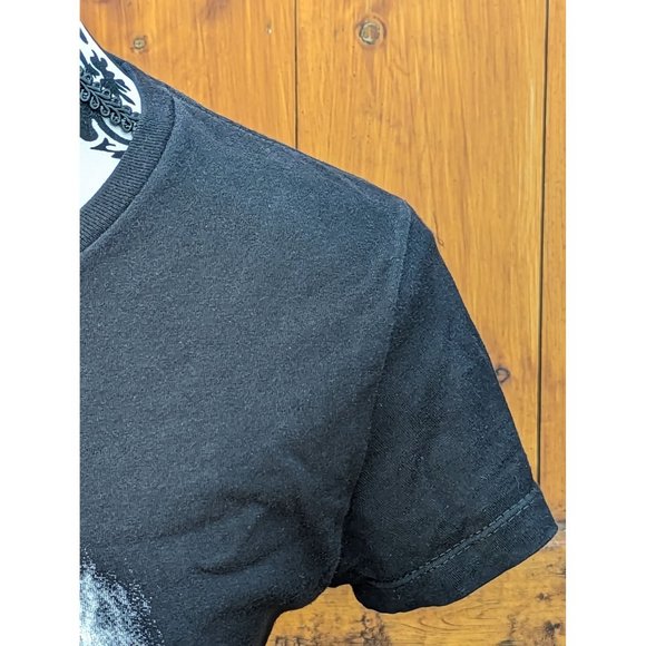 Doctor Who T-shirt Tee Turtle Top Medium Black Blue Dalek Fitted - Picture 10 of 11